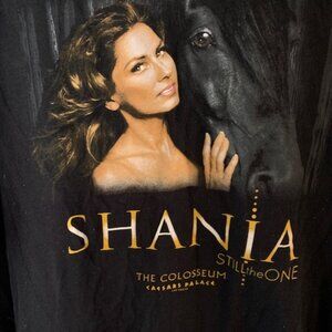 SHANIA TWAIN   band  MENS   VEGAS  TSHIRT